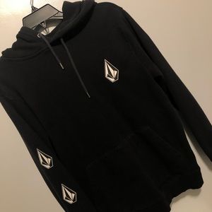 Volcom black hoodie